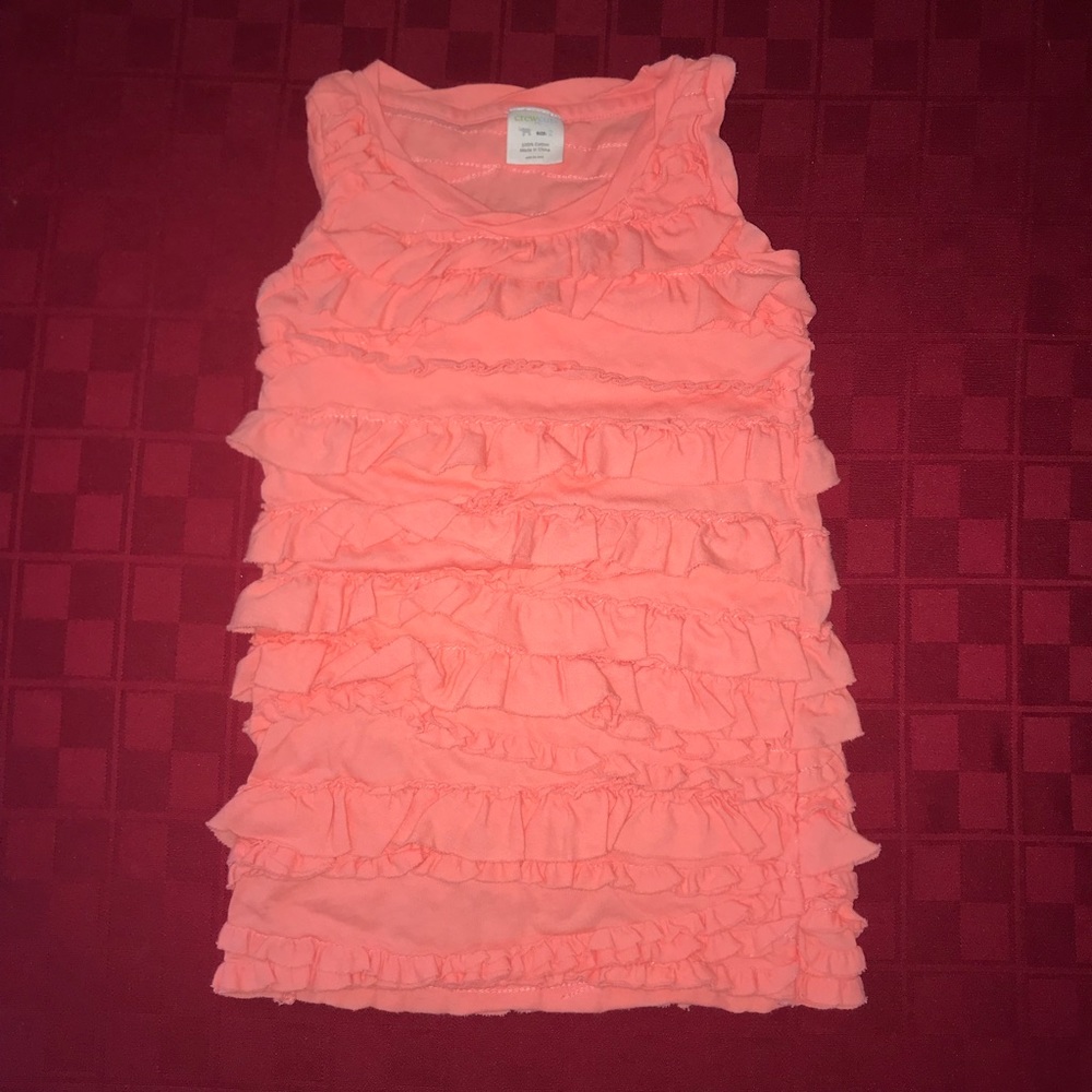 CrewCuts Ruffle Toddler Dress
